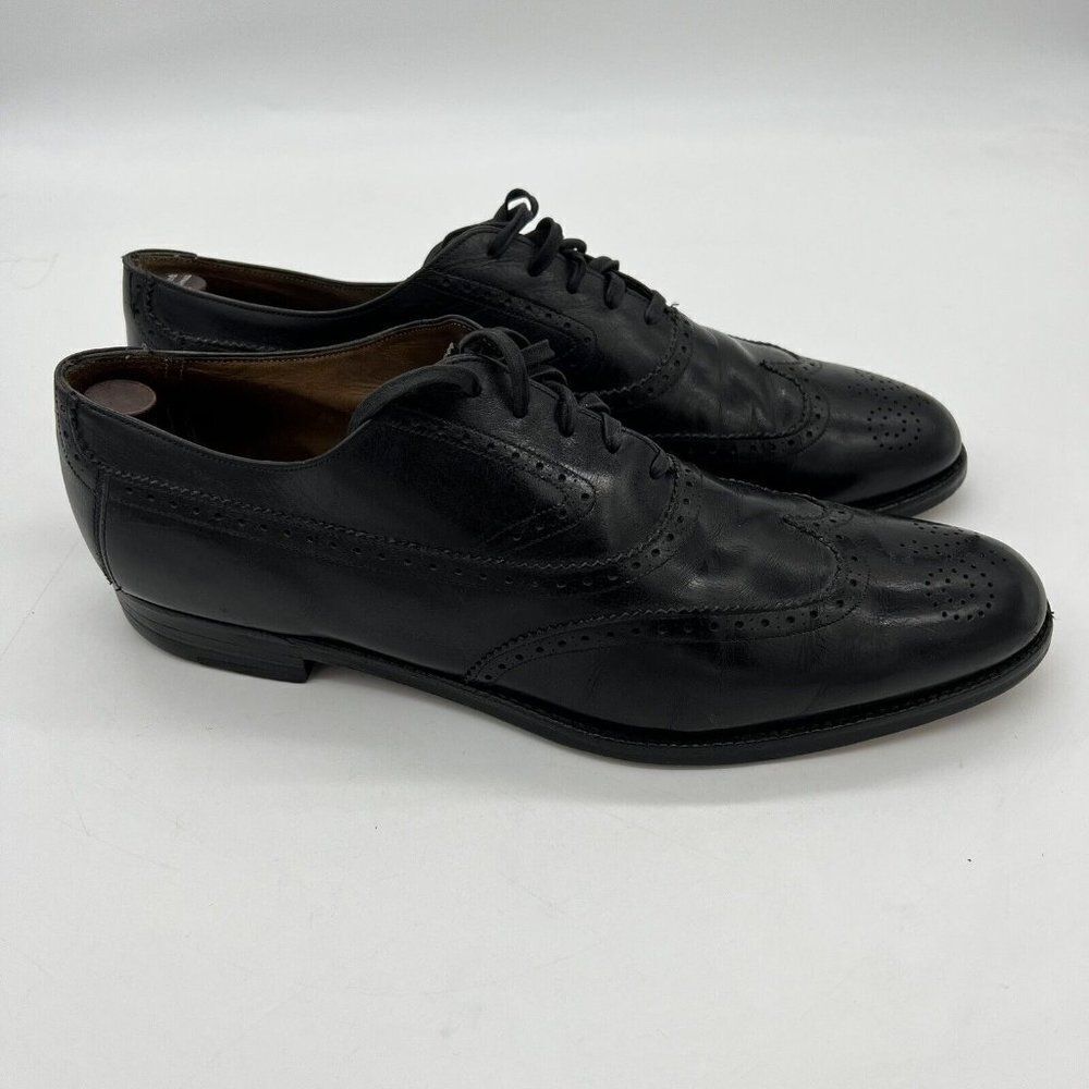 Brooks Brothers x Alden Black Wingtip Surrey size 11